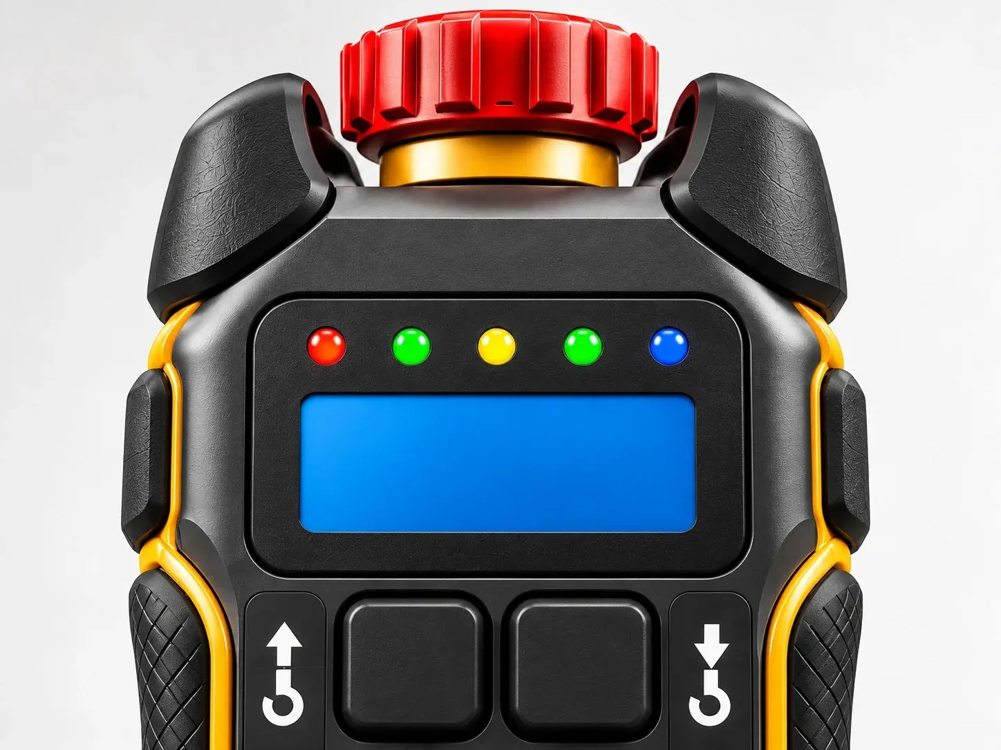 Remote display and emergency stop