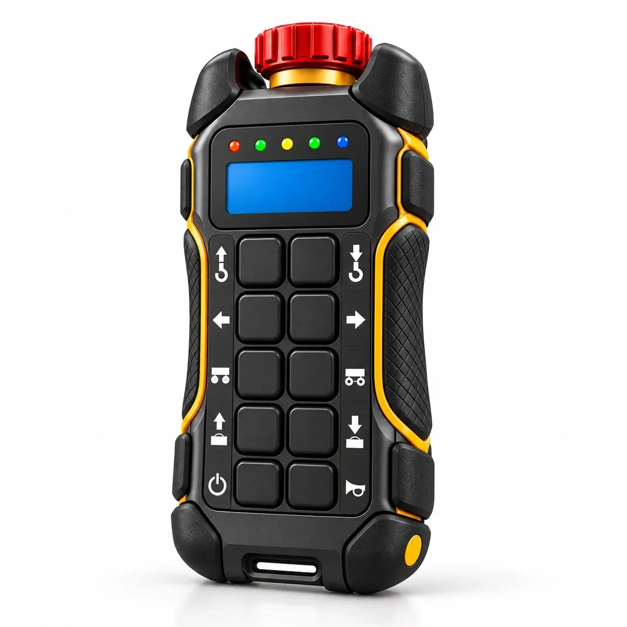 Remote front three-quarter view