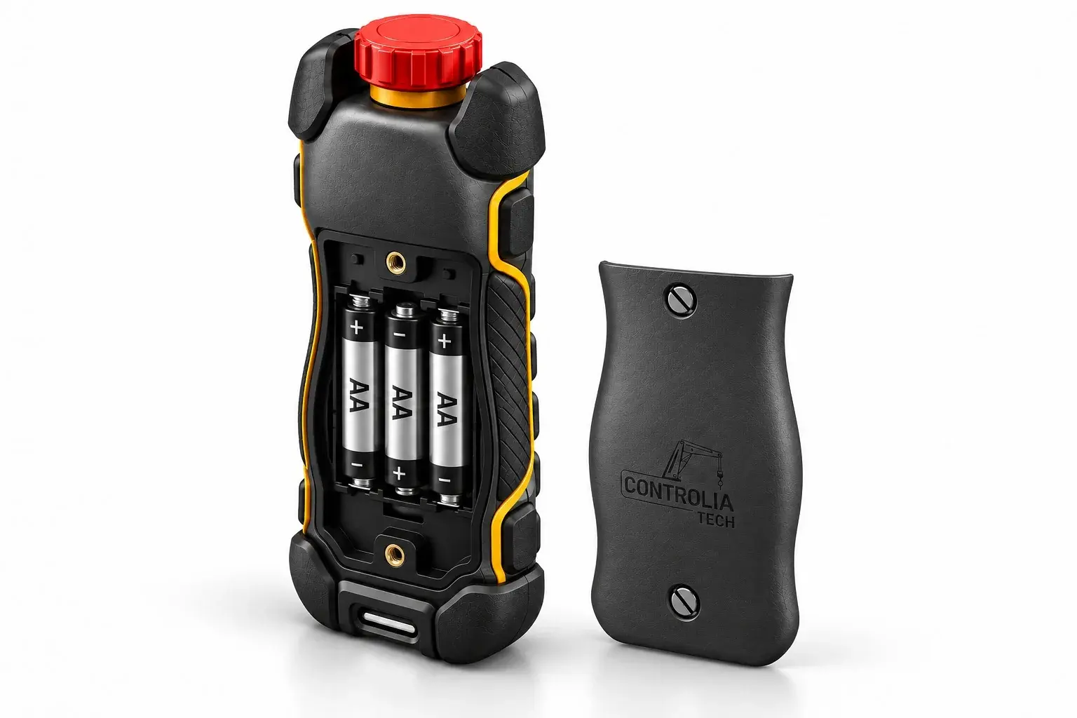 Remote rear battery compartment and cover